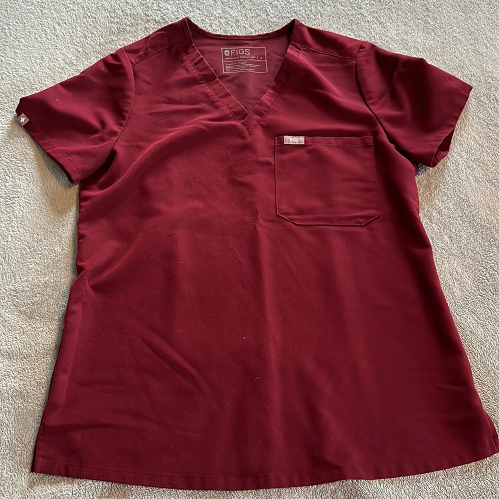 Figs Catarina scrub top